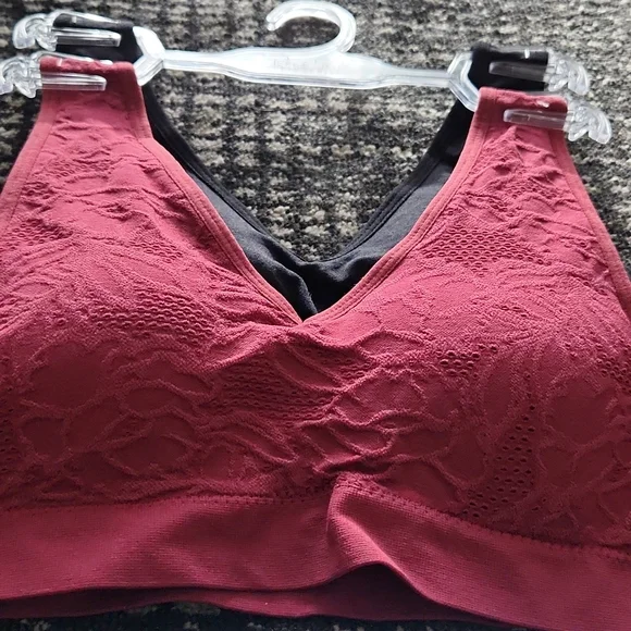 Red & Black Serendipity Bra Set of Two - Picture 3 of 6